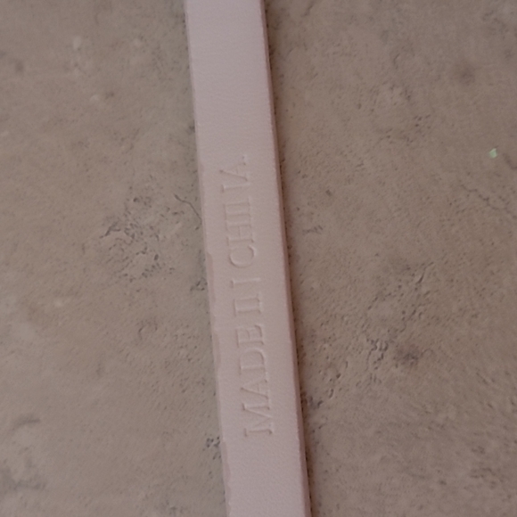 Free with any bundle! Lilly Pulitzer white patent leather belt with bow - Picture 5 of 11